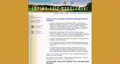 Desktop Screenshot of empiregolfmanagement.com